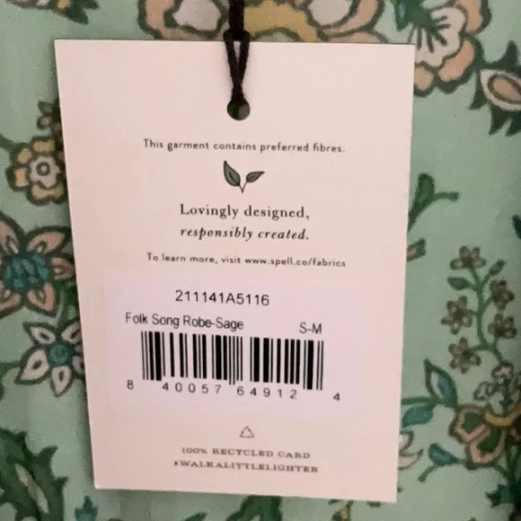 SPELL FOLK SONG KIMONO - Picture 3 of 4